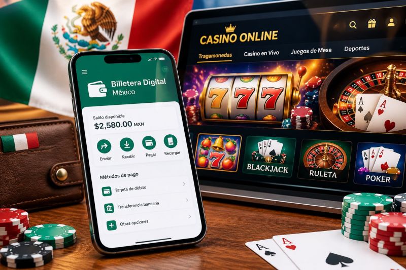 Depósito con billetera digital en casinos online de México: lo que debes saber