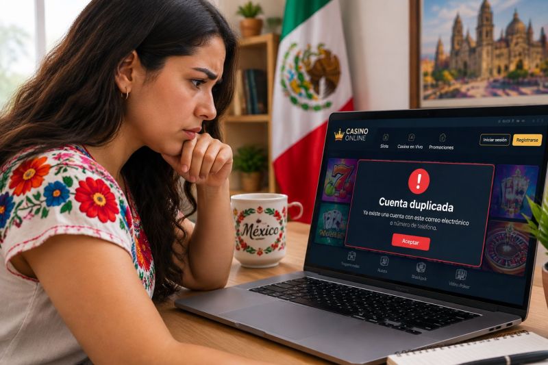 Cuenta duplicada casino: qué es, por qué ocurre y cómo resolverla en México