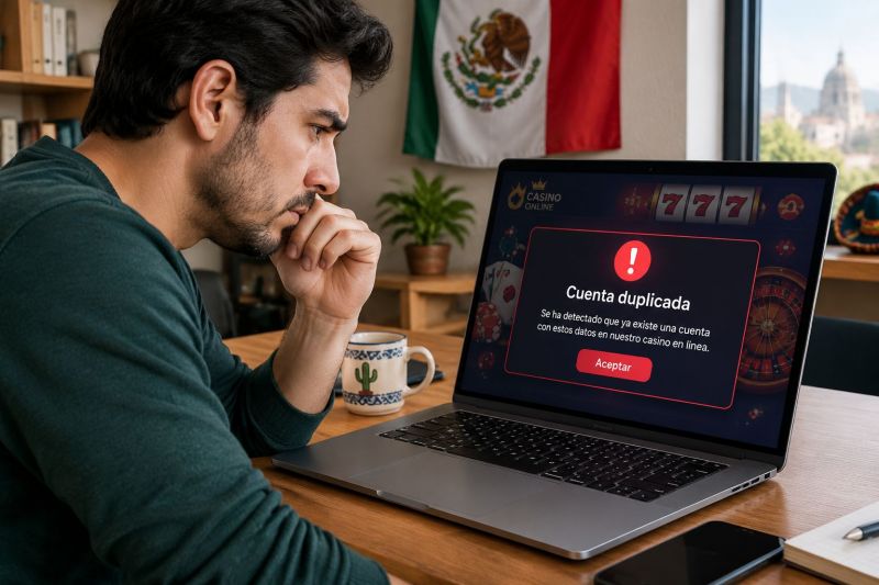Cuenta duplicada casino: qué es, por qué ocurre y cómo resolverla en México