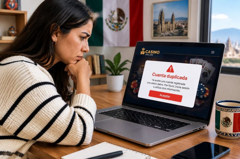 Cuenta duplicada casino: qué es, por qué ocurre y cómo resolverla en México