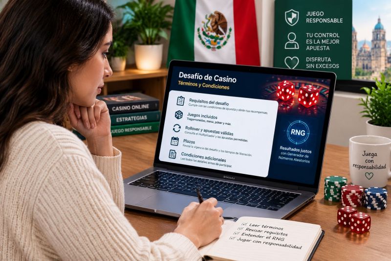Desafío de casino en México: mitos, realidades y juego responsable