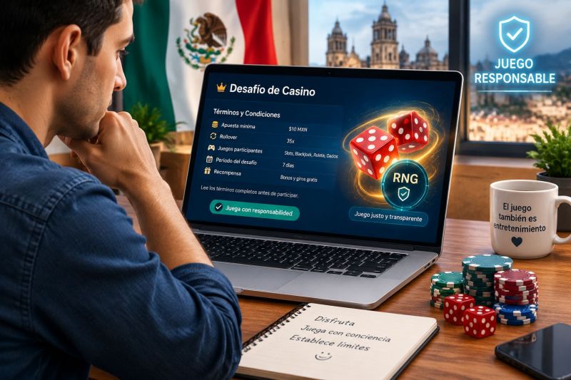 Desafío de casino en México: mitos, realidades y juego responsable