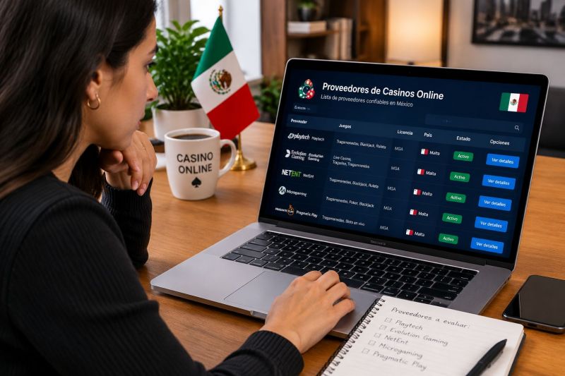 Ver todos los proveedores en casinos online de México: guía práctica