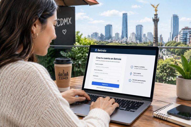 ¿Cómo registrarse en Betroia y verificar tu cuenta paso a paso en la Ciudad de México?
